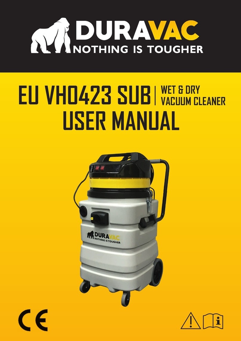 DURAVAC EU VH0423 SUB User manual
