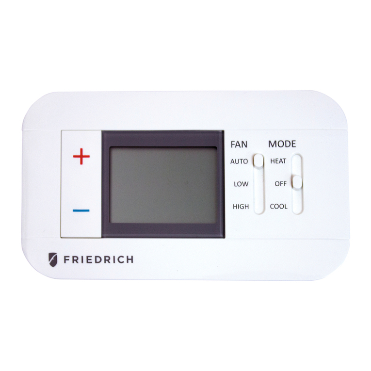Friedrich RT7 user manual