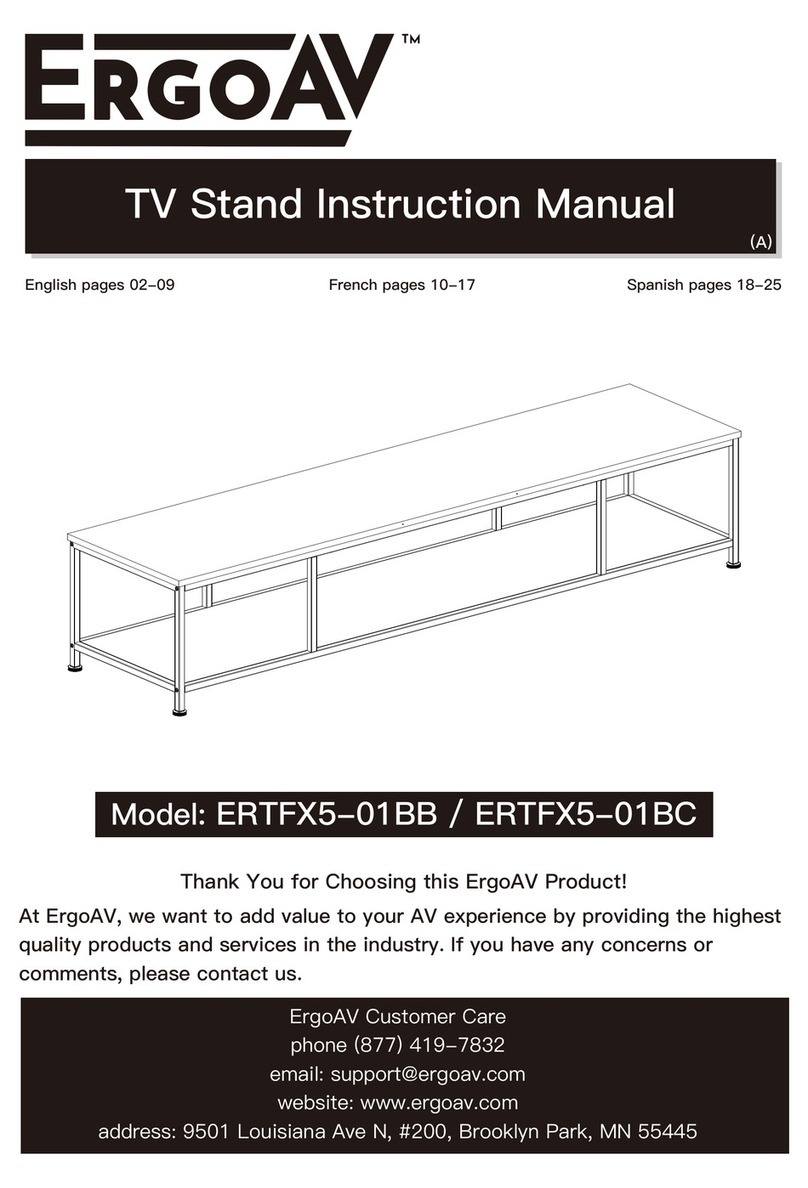 ErgoAV ERTFX5-01BB instruction manual