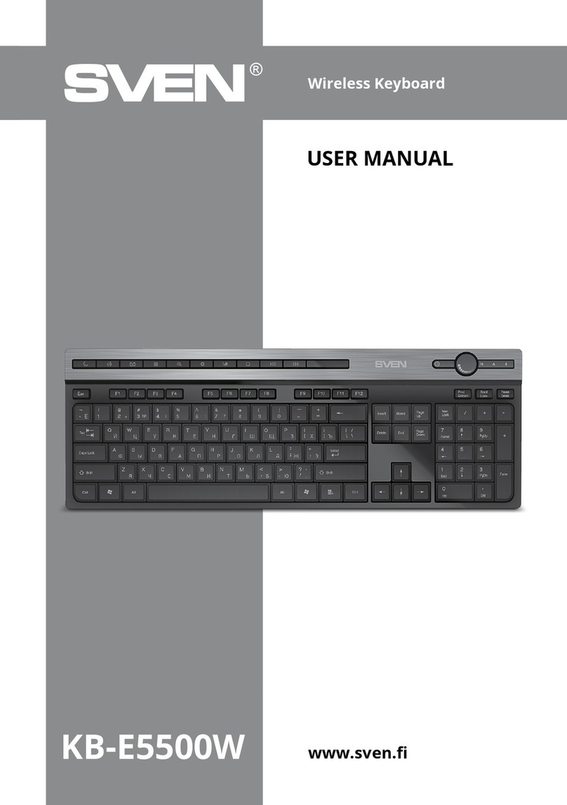 Sven KB-E5500W user manual