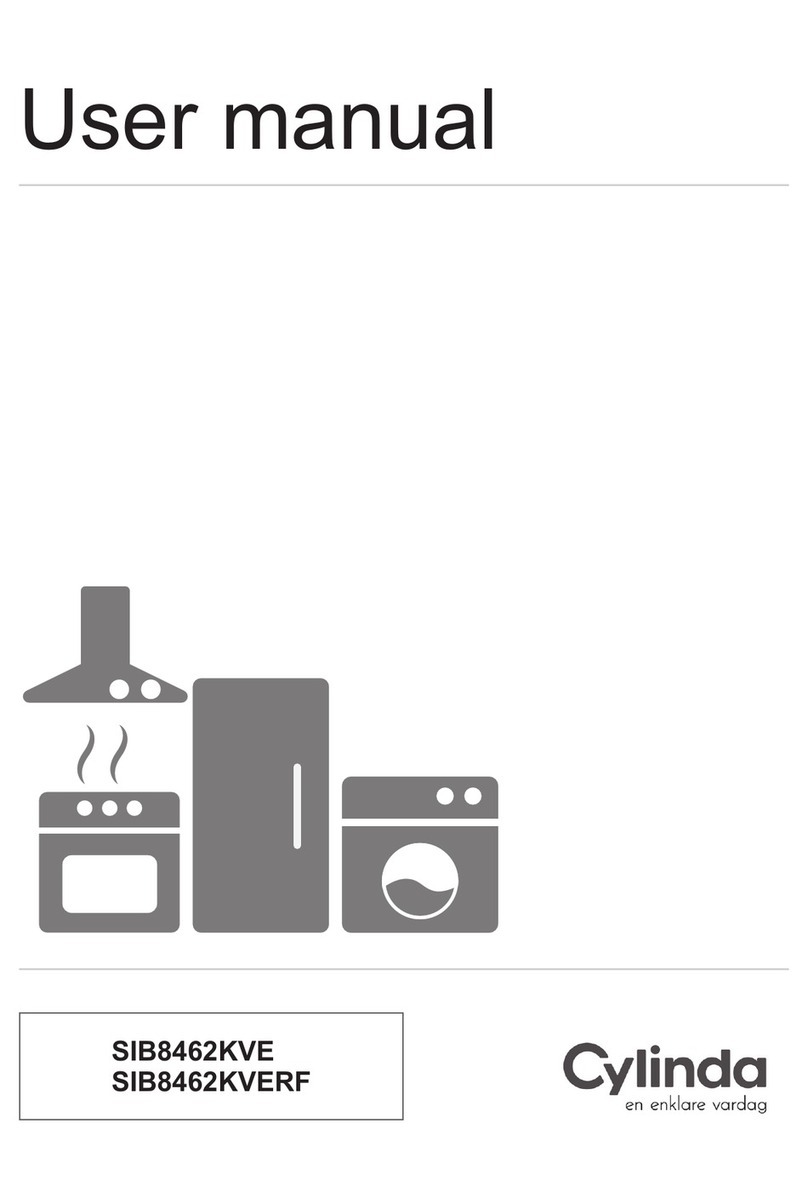 Cylinda SIB8462KVE user manual