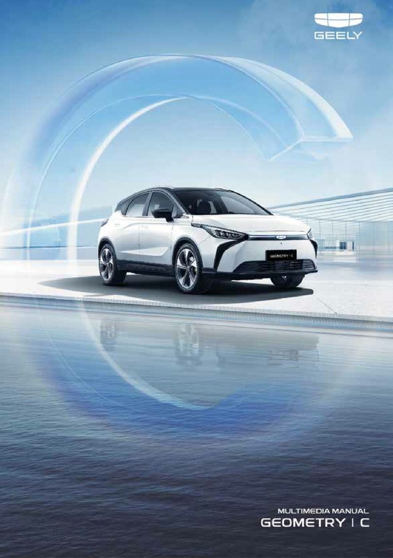 Geely GEOMETRY C 2023 manual