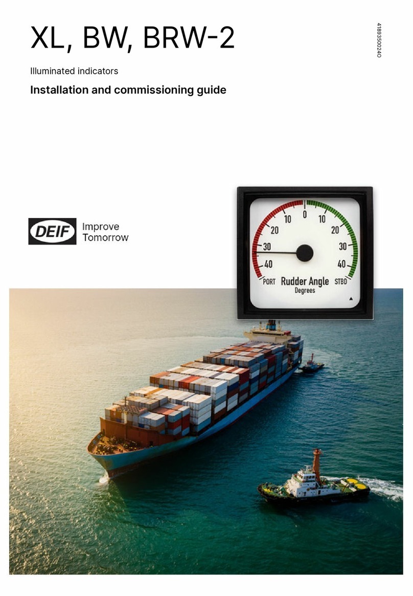 Deif XL Installation and commissioning guide