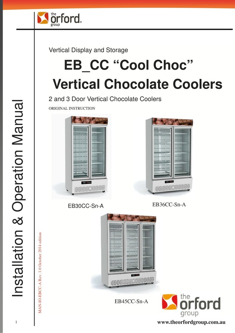 orford EB30CC-Sn-A Installation & operation manual