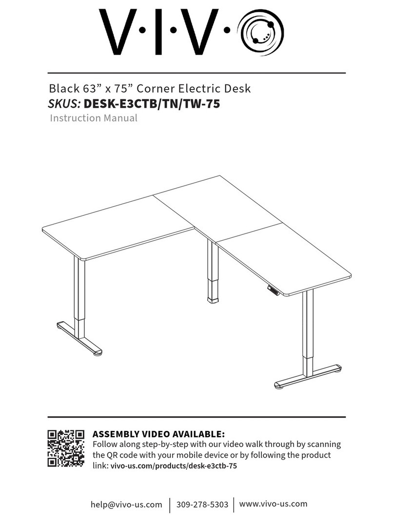 Vivo DESK-E3CTB/TN/TW-75 instruction manual Vivo DESK-E3CTB/TN/TW-75 instruction manual