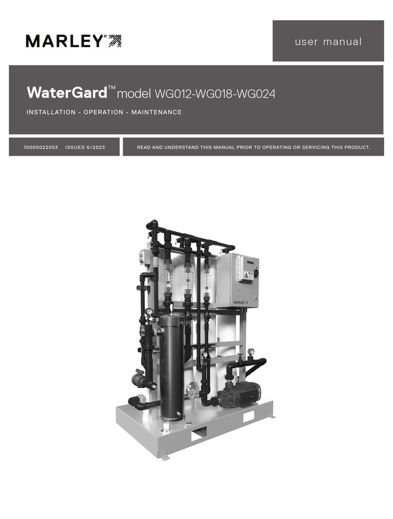 Marley WaterGard WG012 user manual