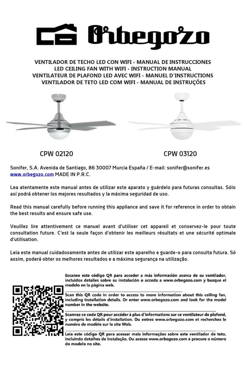 Orbegozo CPW 02120 User manual Orbegozo CPW 02120 User manual
