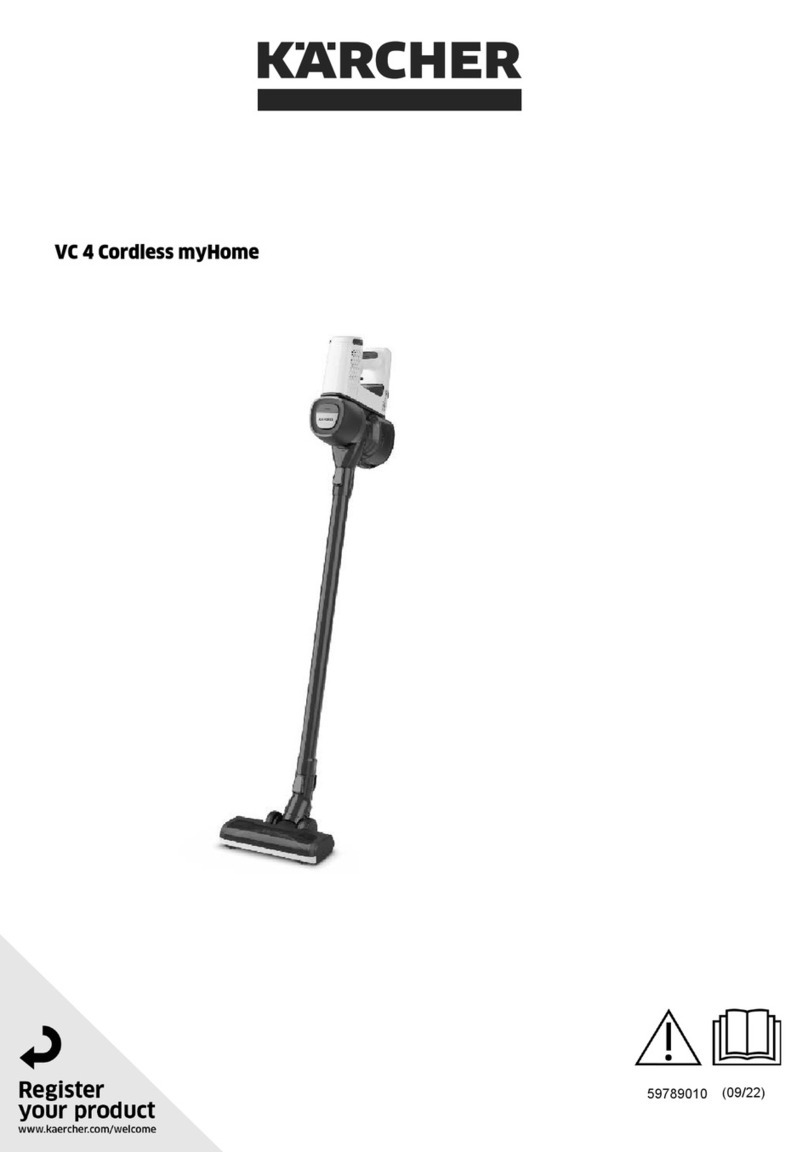 Kärcher VC 4 Cordless myHome User manual