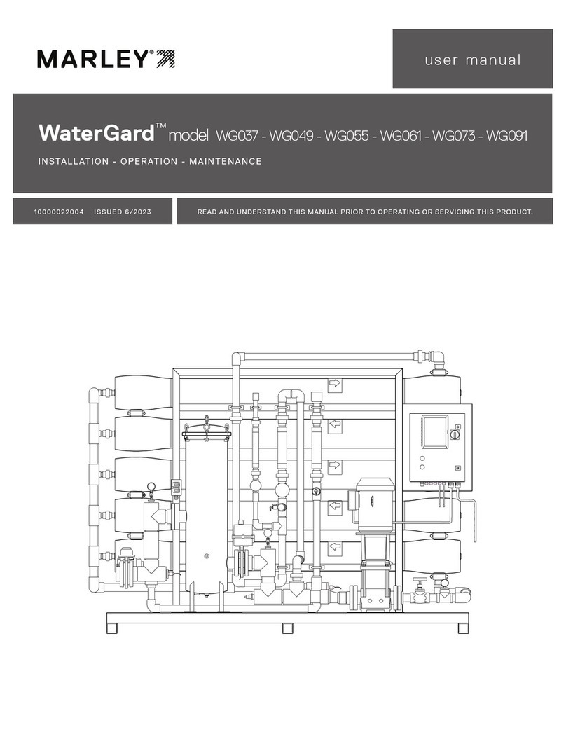 Marley WaterGard WG037 user manual