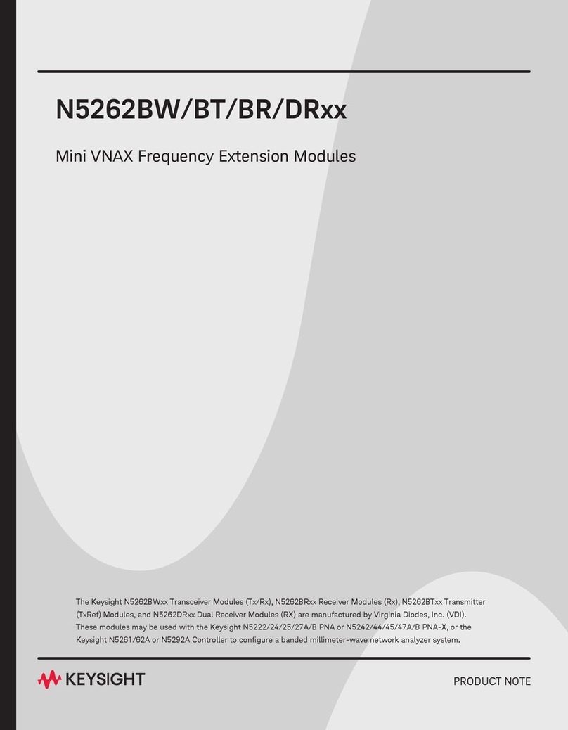 Keysight N5262BW Series Service manual