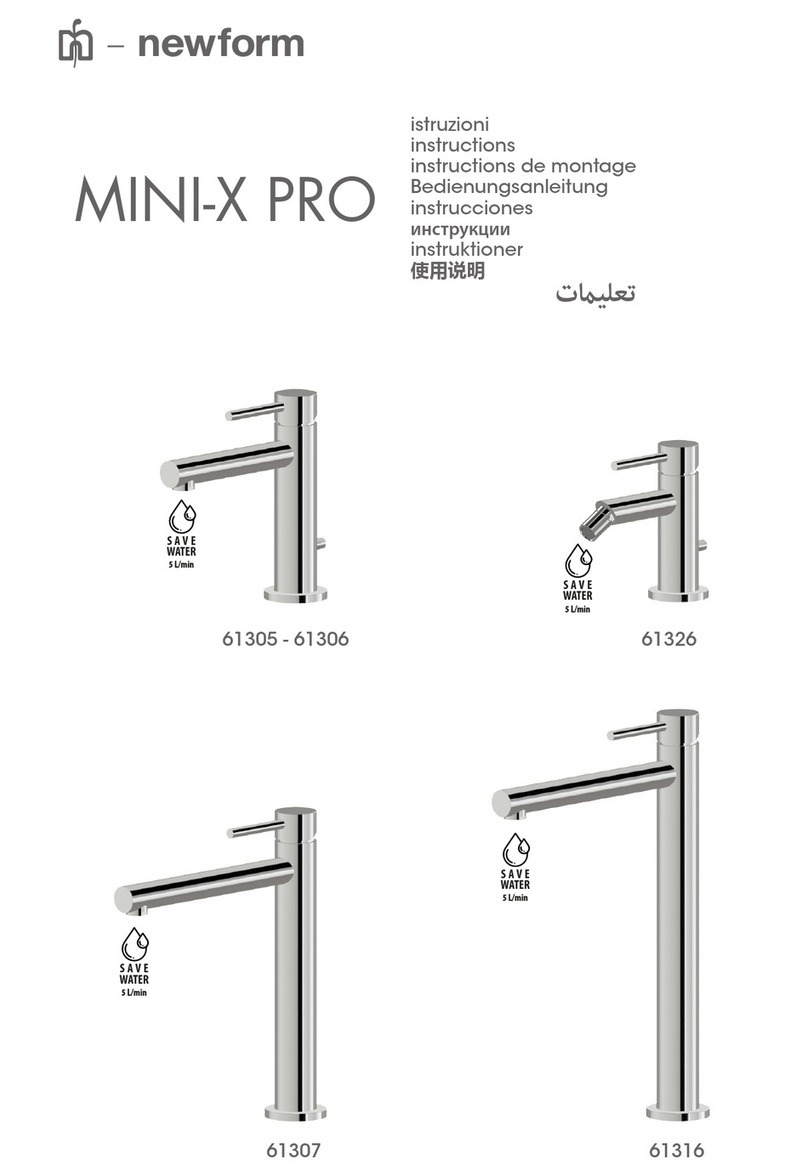 newform MINI-X PRO 61305 User manual