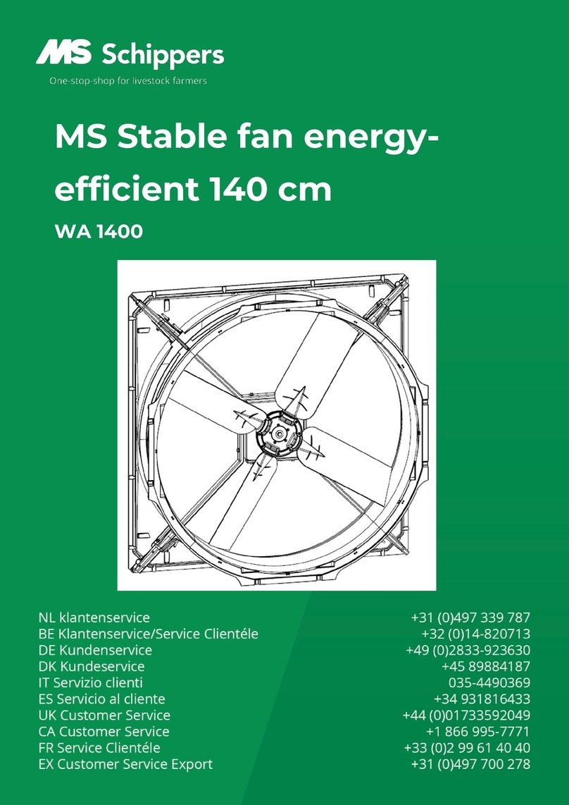 MS Schippers WA 1400 manual