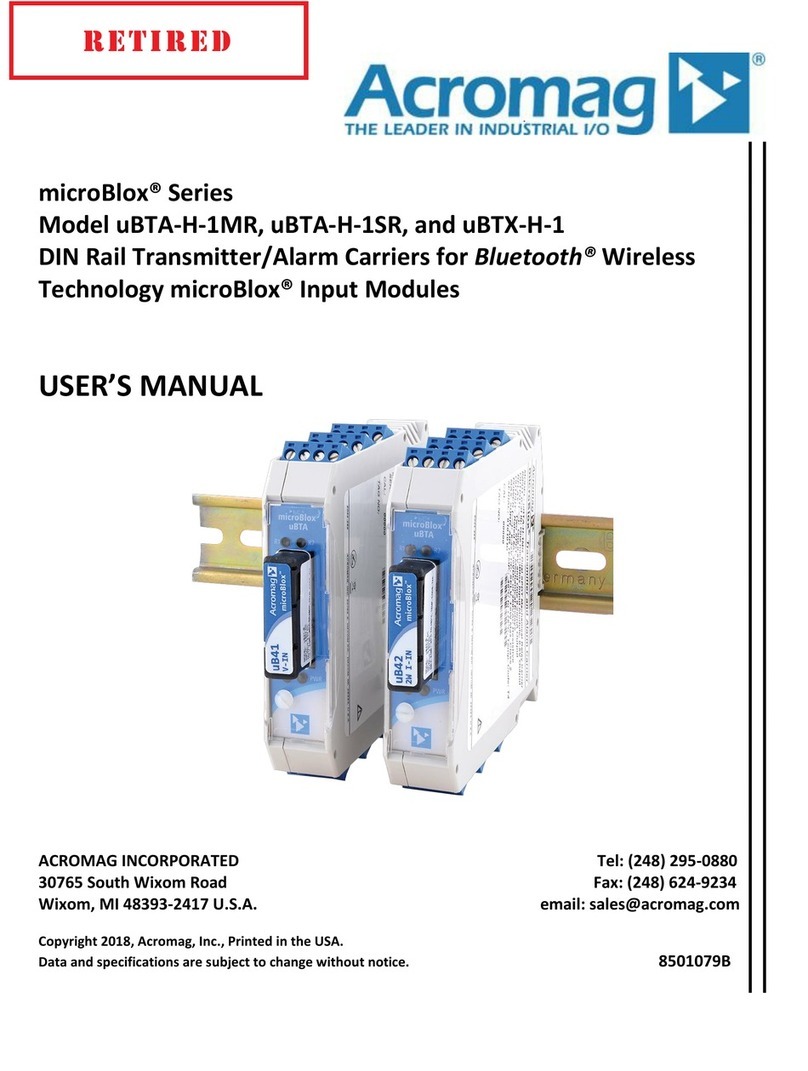 Acromag microBlox Series user manual