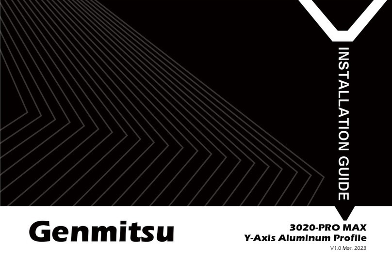 Genmitsu 3020-PRO MAX CNC User manual