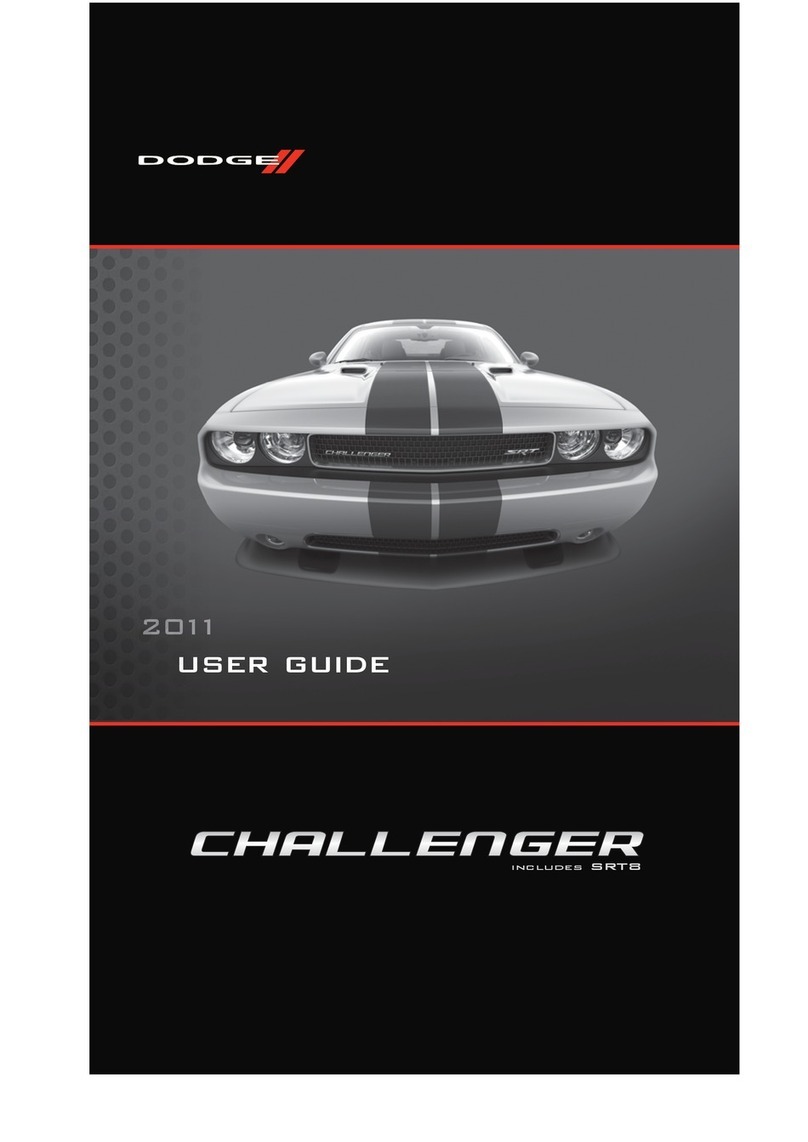 Dodge Challenger SRT8 2011 user guide
