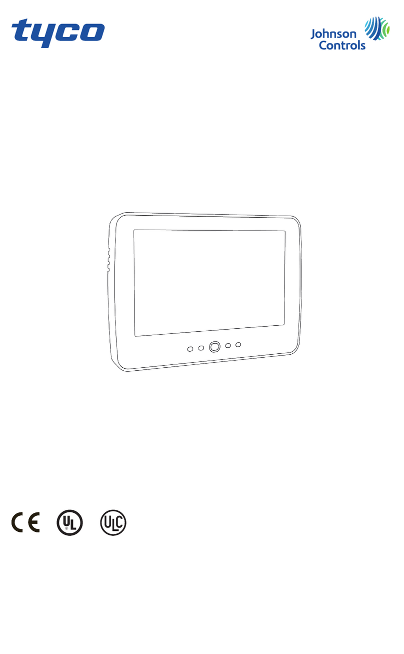 DSC HS2TCHPRO User manual DSC HS2TCHPRO User manual