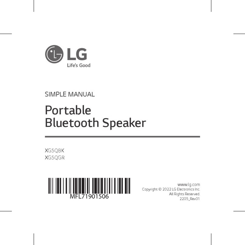 LG XG5QGR Specification sheet