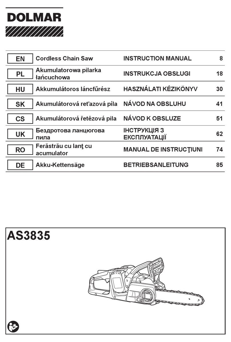 Dolmar AS3835 User manual