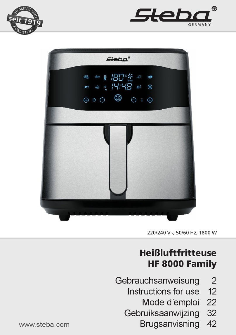 Steba HF 8000 User manual