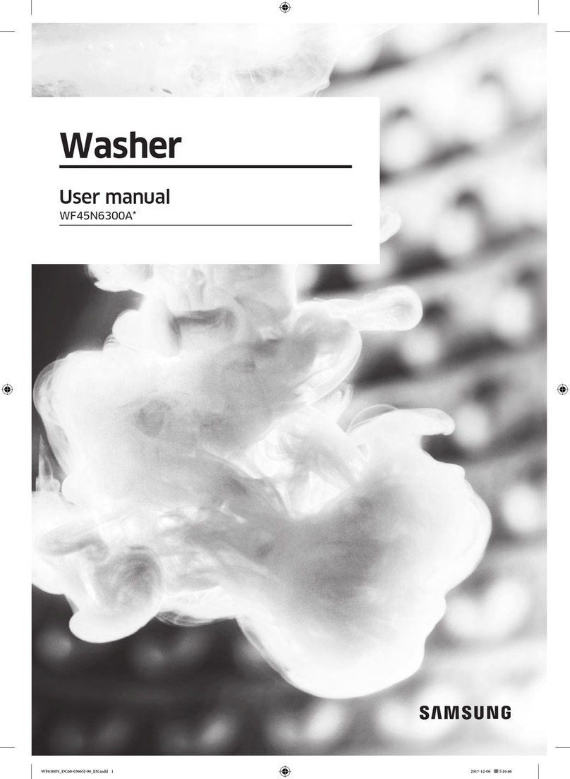 Samsung WF45N6300A Series user manual