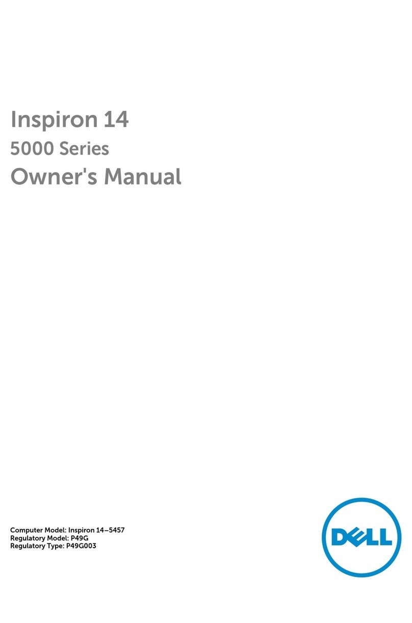 Dell Inspiron 14-5457 User manual