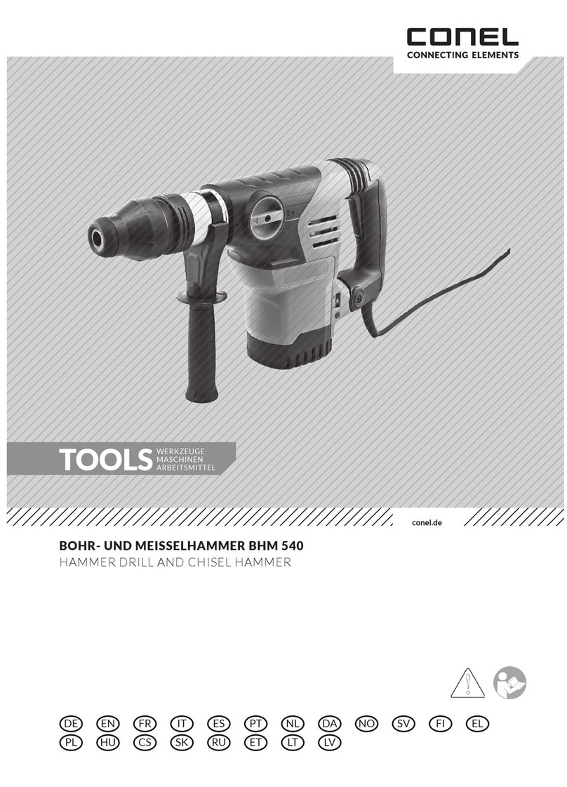 Conel BHM 540 manual