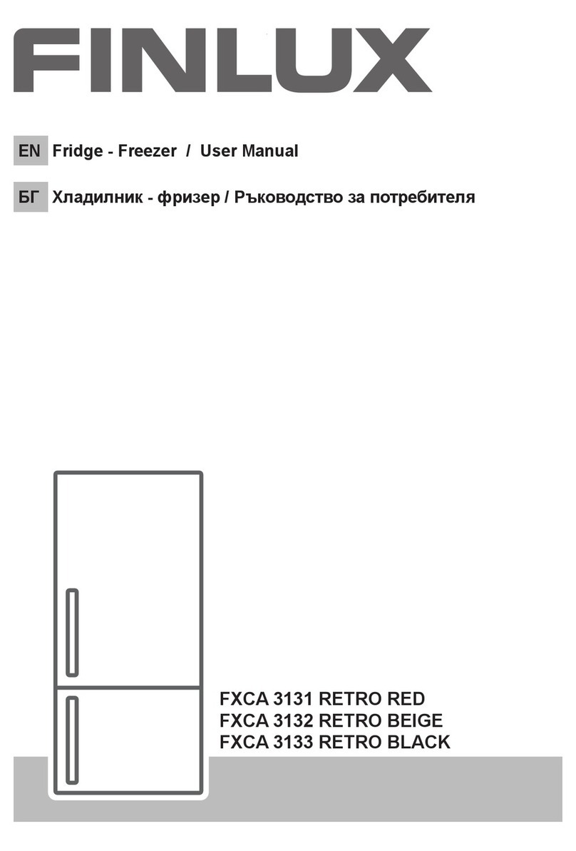 Finlux FXCA 3131 RETRO RED User manual