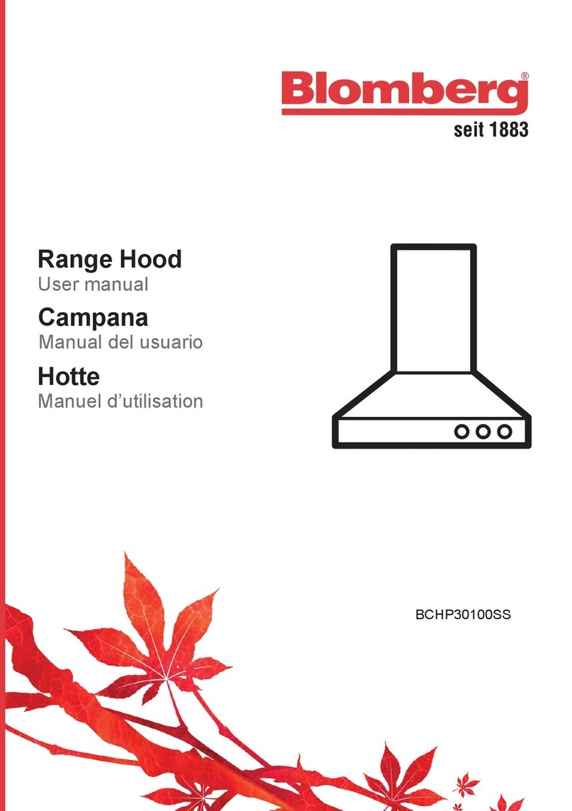 Blomberg BCHP30100SS manual