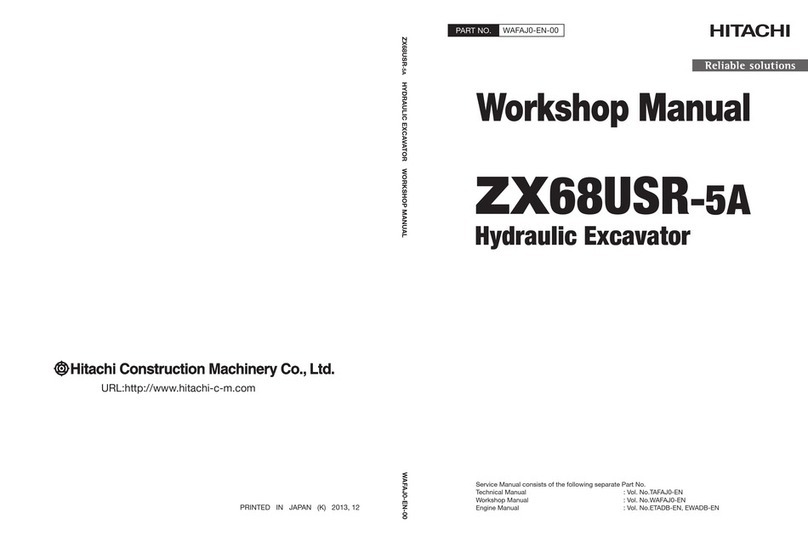 Hitachi ZX68USR-5A Workshop manual