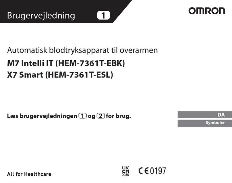 Omron X7 Smart User manual