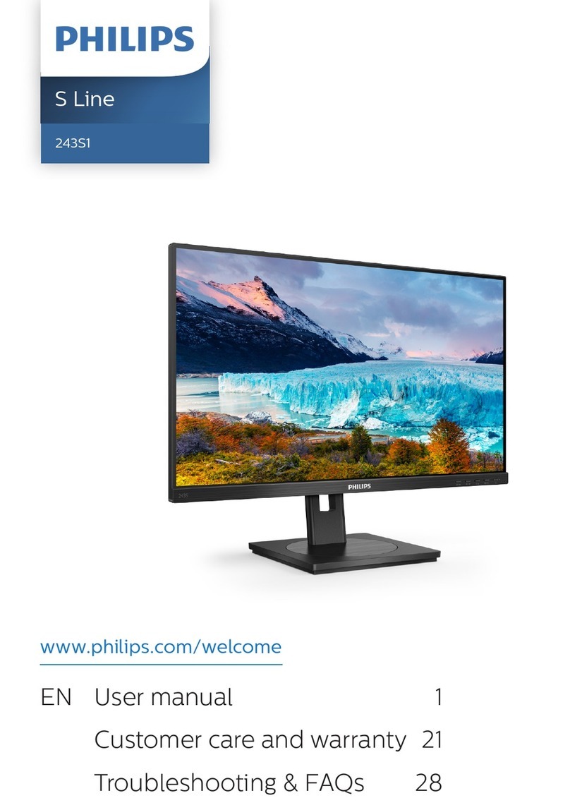 Philips S Line 243S1/11 User manual