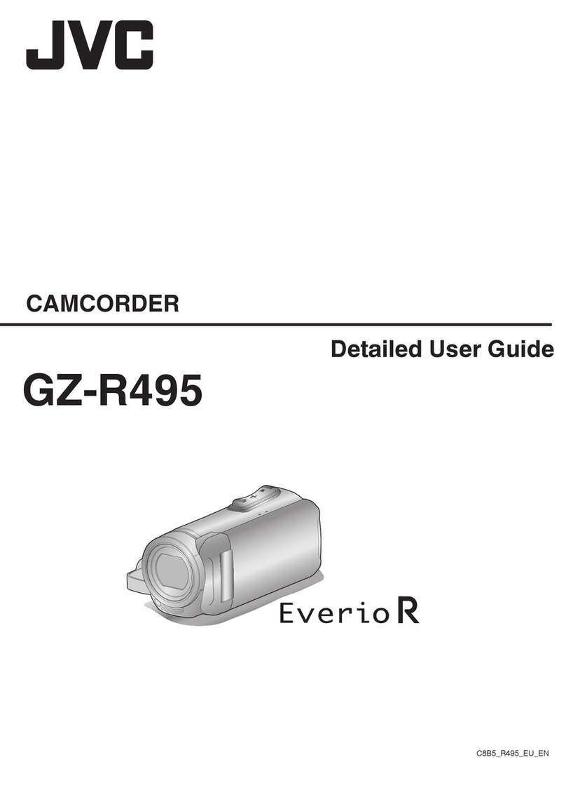 JVC EverioR GZ-R495 Operating and maintenance manual