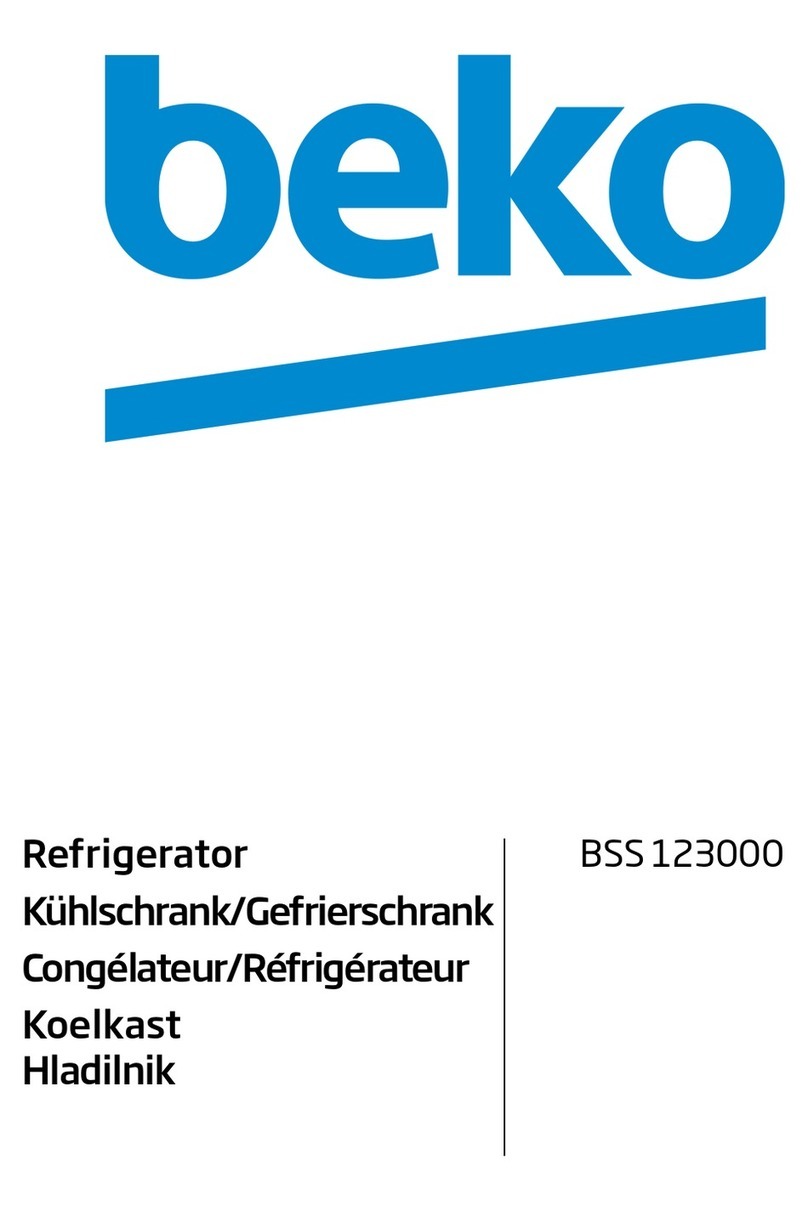 Beko BSS 123000 User manual Beko BSS 123000 User manual
