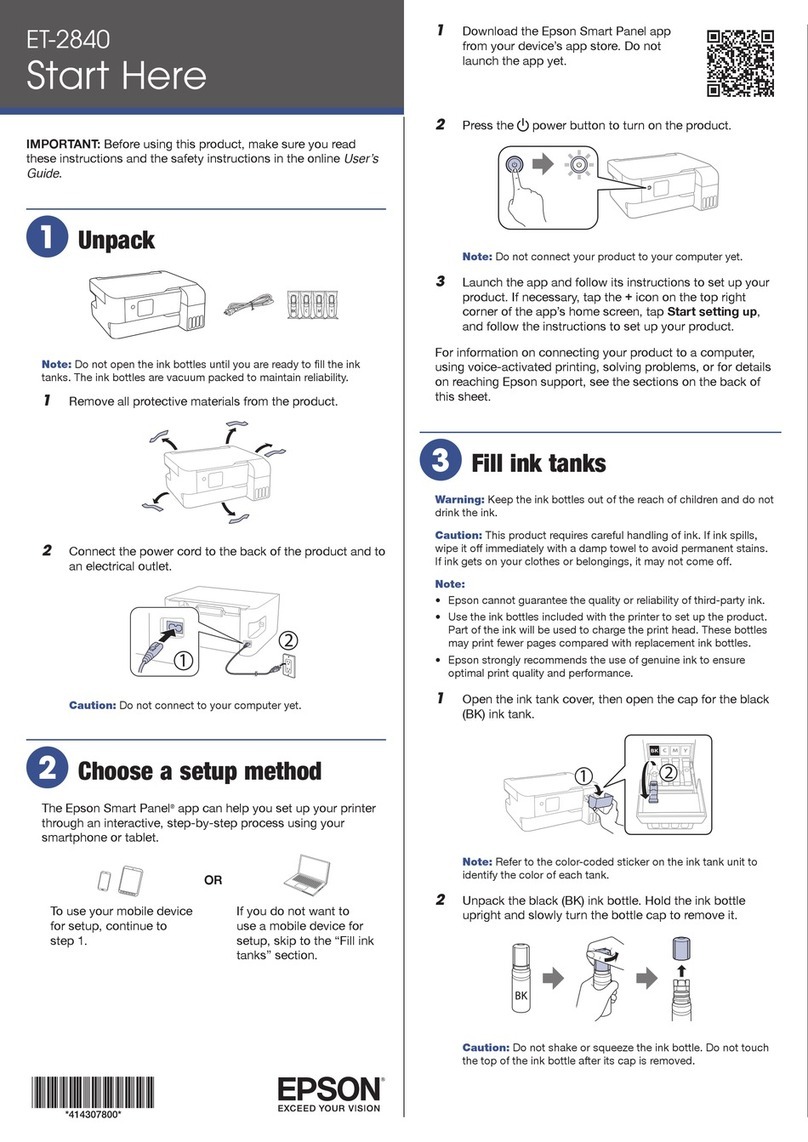 Epson ET-2840 Series Instruction Manual