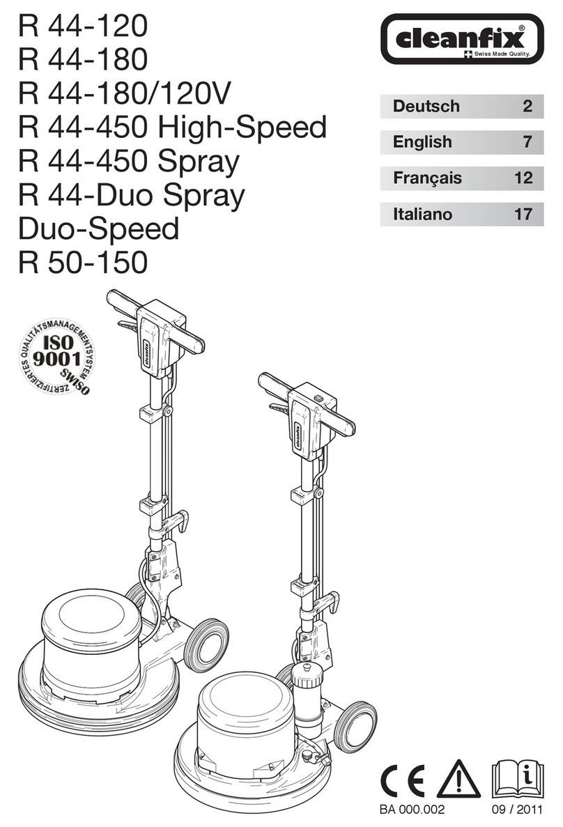 Cleanfix R 44-180/120V manual