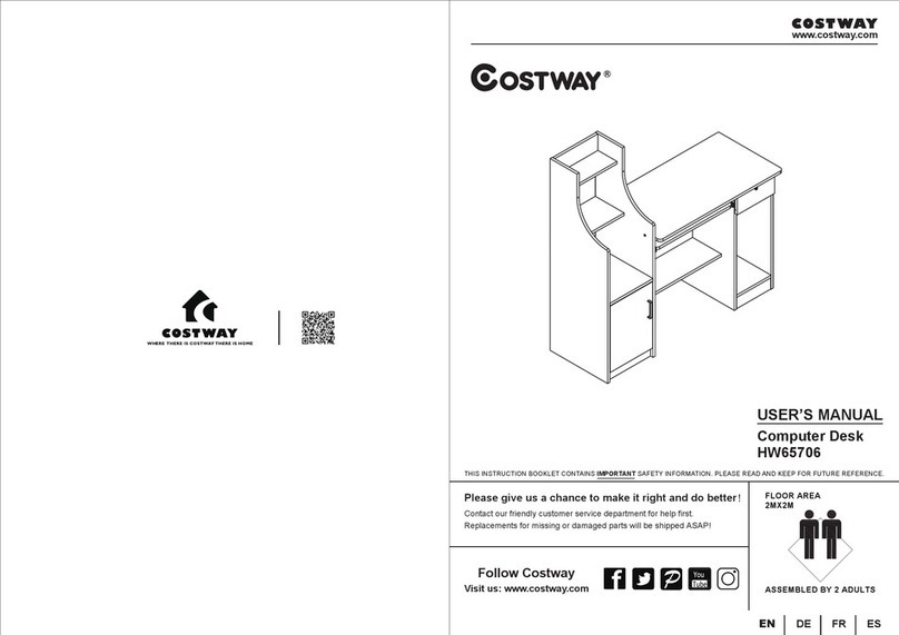 Costway HW65706 user manual Costway HW65706 user manual