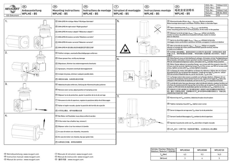 NEUGART WPLHE-B5 User manual