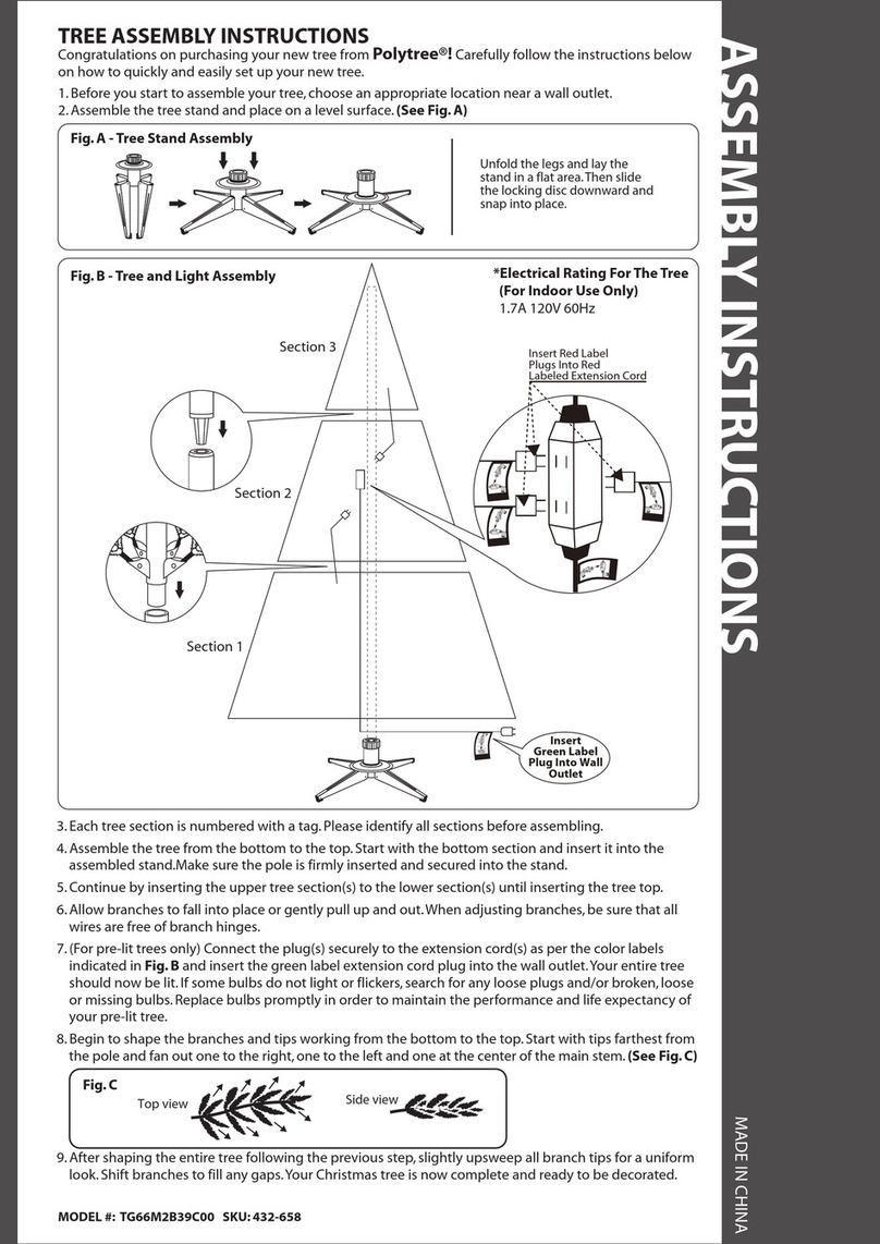 Polytree TG66M2B39C00 Assembly instructions