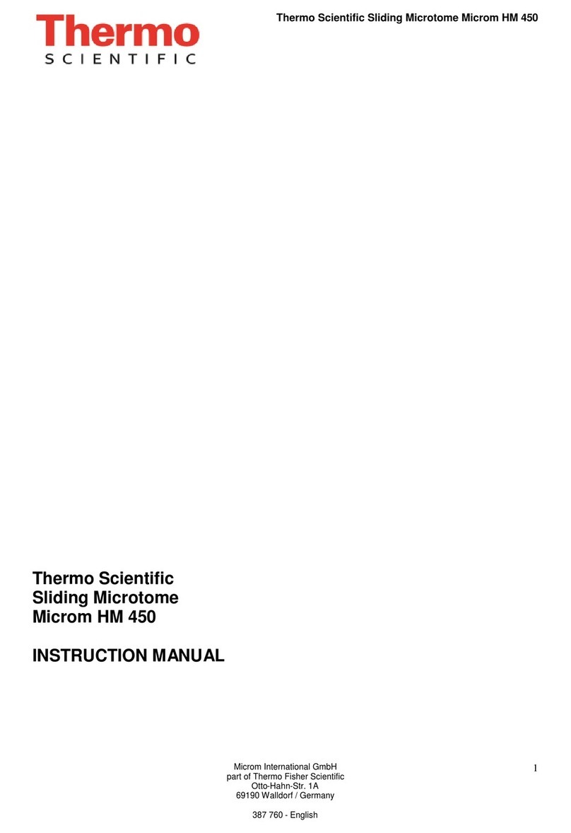 Thermo Scientific HM 450 instruction manual