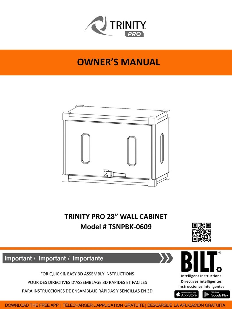 TRINITY Pro TSNPBK-0609 User manual
