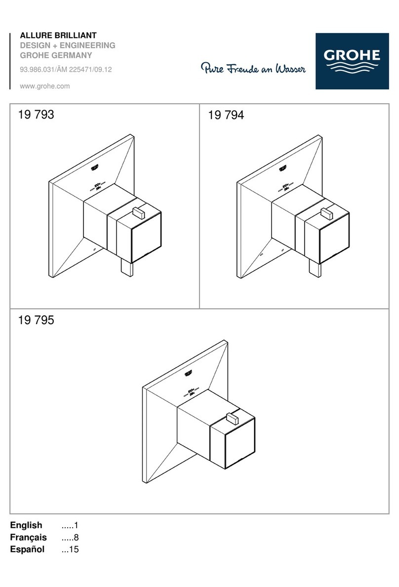 Grohe 19 793 manual