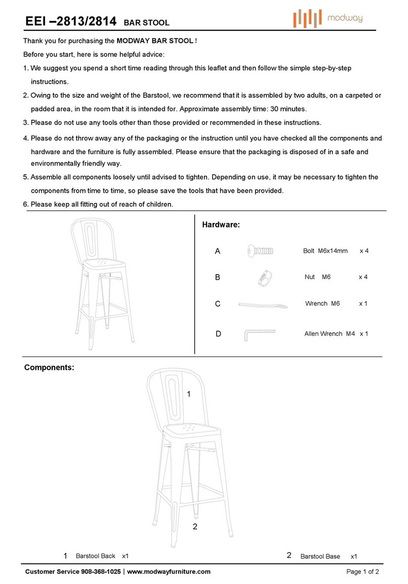 modway EEI-2813 User manual modway EEI-2813 User manual