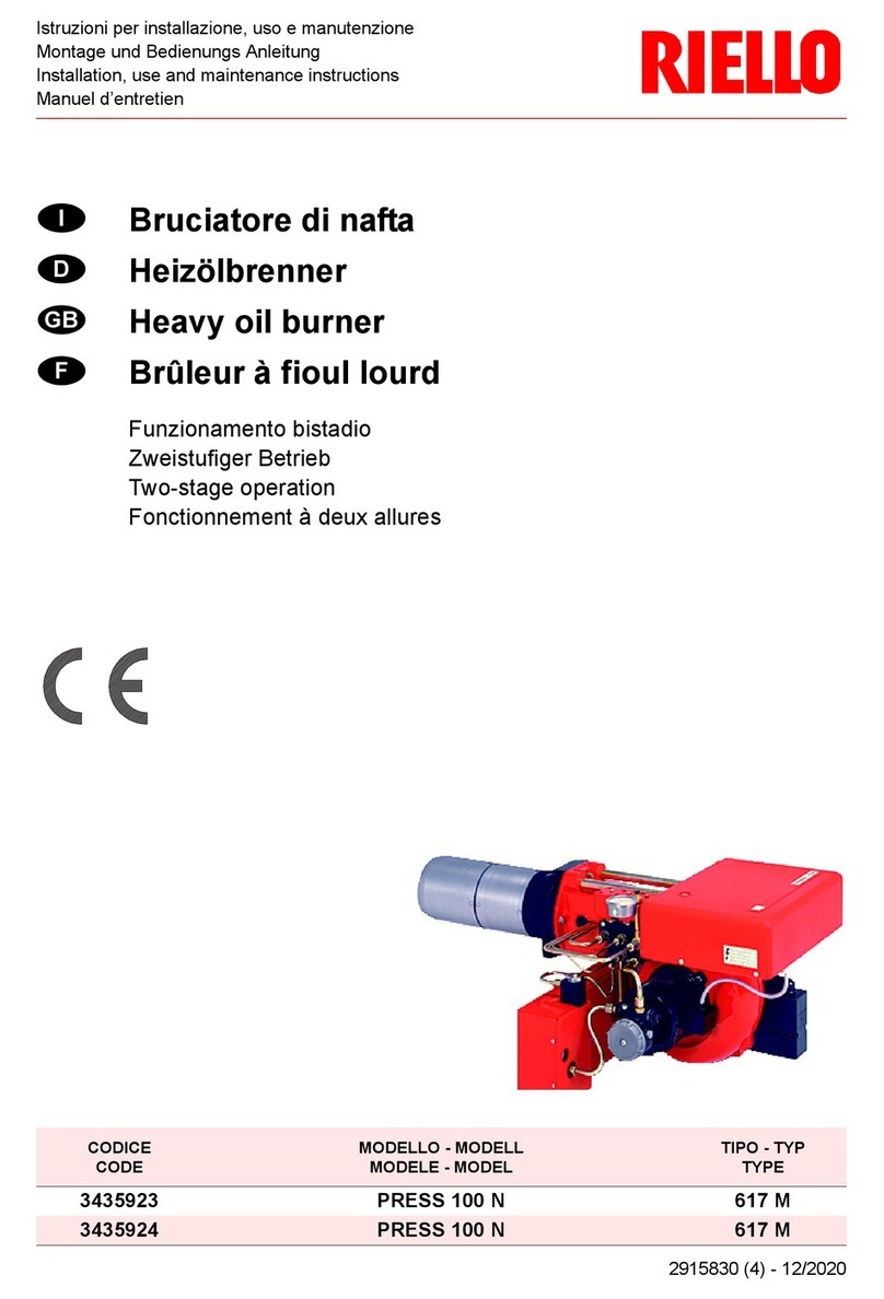 Riello PRESS 100 N Quick start guide