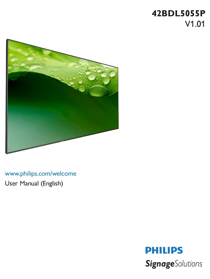 Philips 42BDL5055P User manual