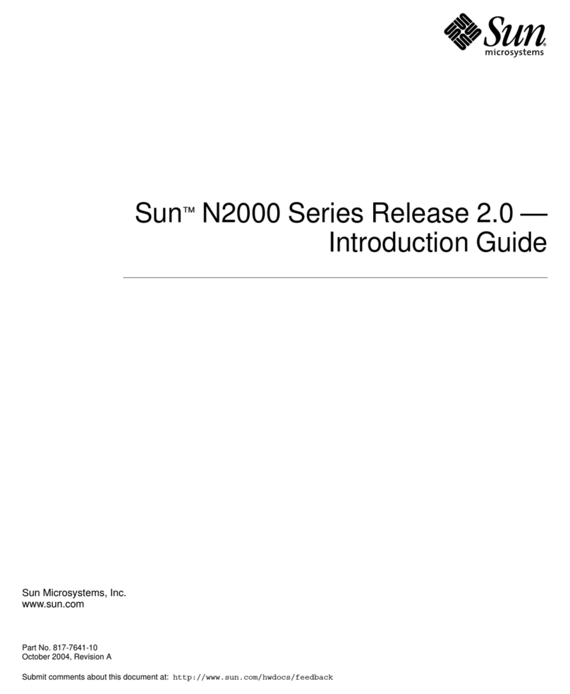 Sun Microsystems Sun N2000 Series Reference manual