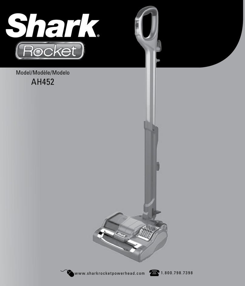 Shark Rocket AH452 User manual