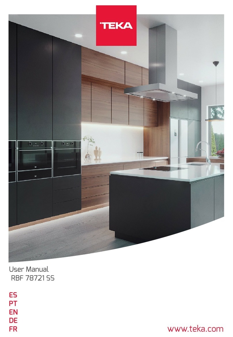 Teka RBF 78721 SS user manual