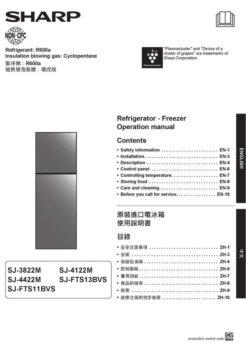 Sharp SJ-FTS13BVS User manual