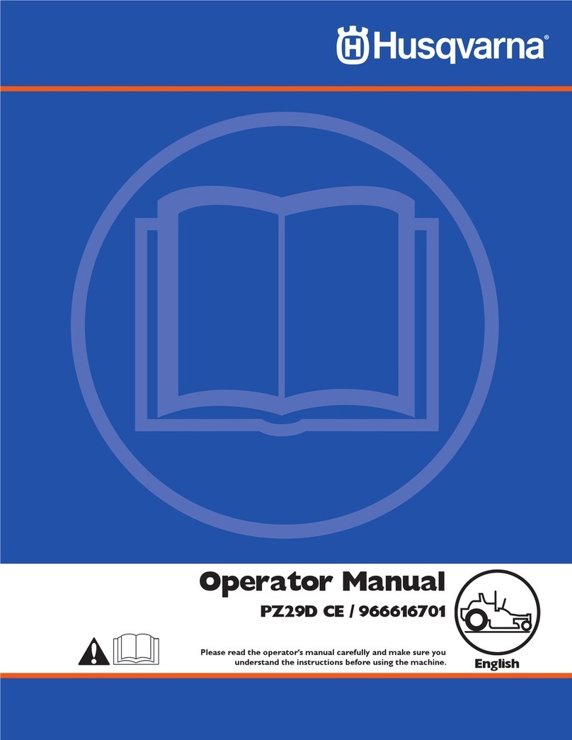 Husqvarna PZ29D CE Operator's manual