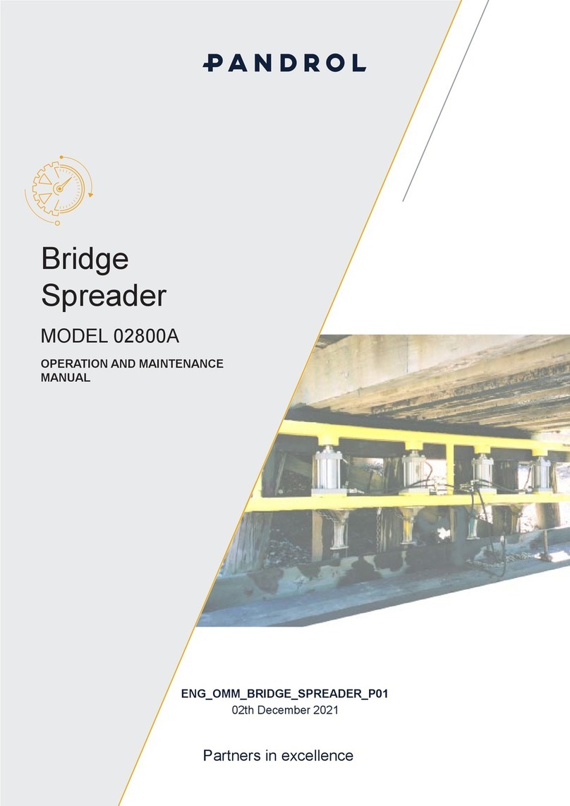 PANDROL 02800A Operation and maintenance manual